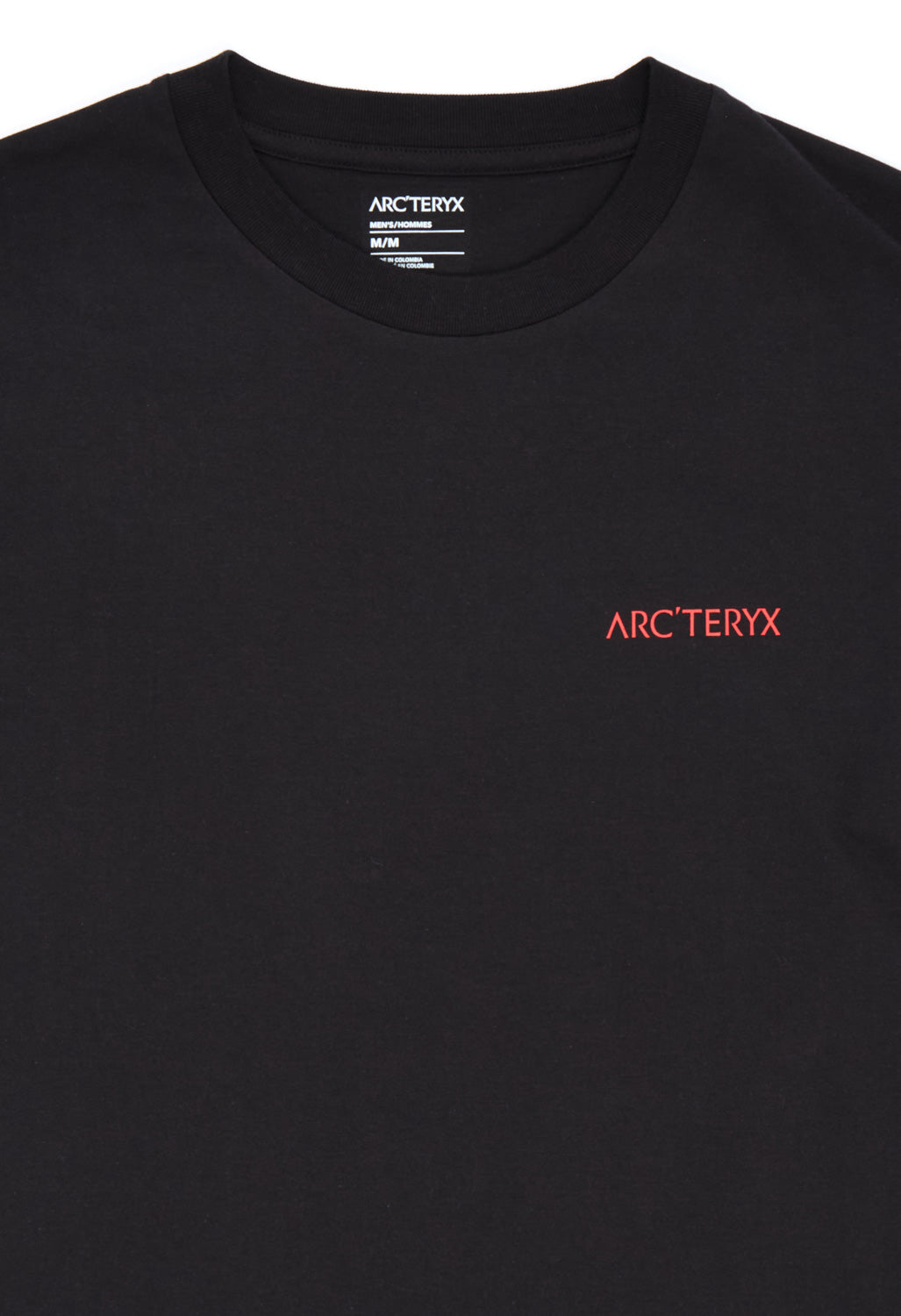 Arc'teryx Men's SL Cotton Blurred Bird Short Sleeved T-Shirt - Black / Dynasty