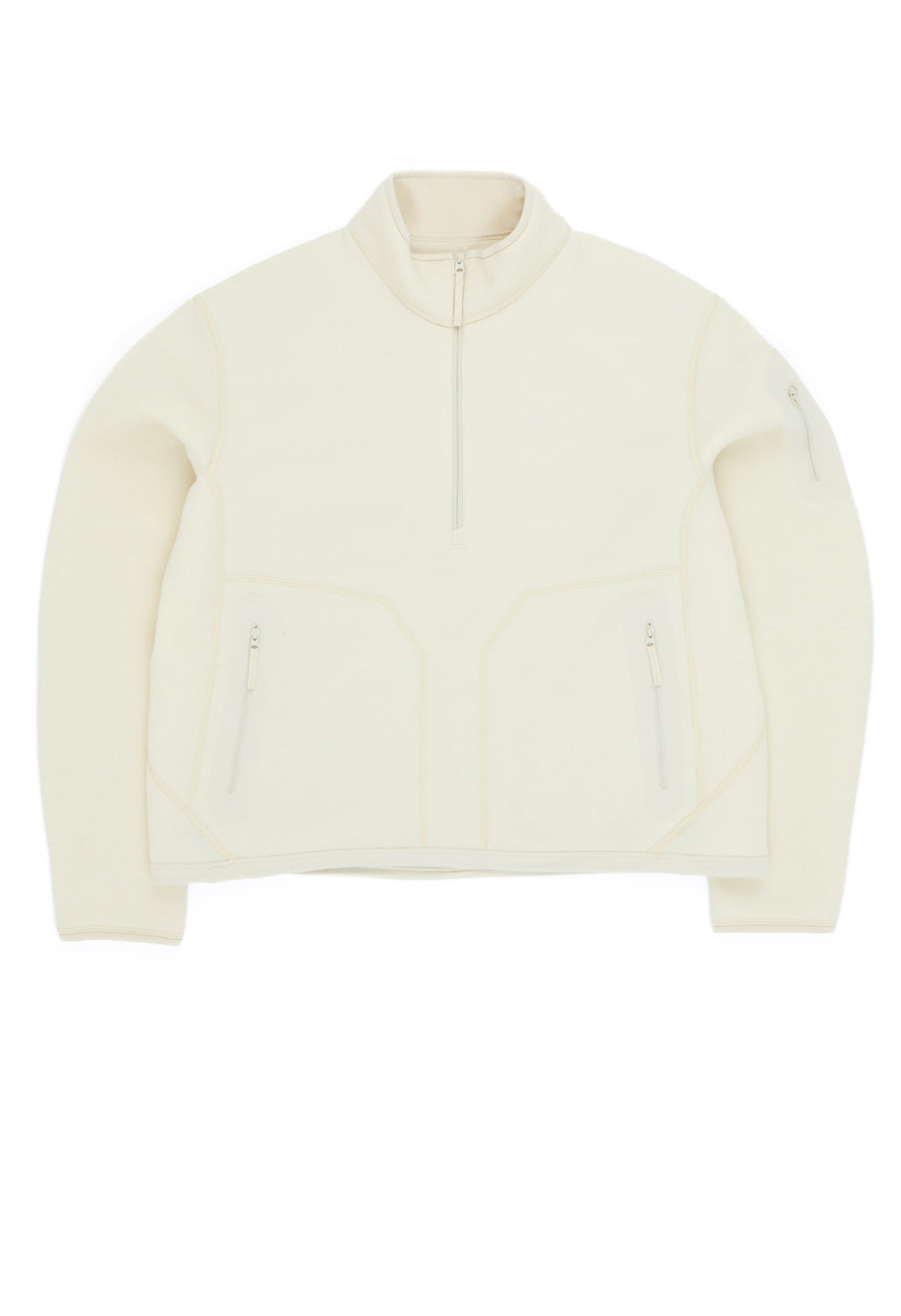 Arc'teryx Women's Covert 1/2 Zip Cardigan - Arctic Silk Heather / Salt