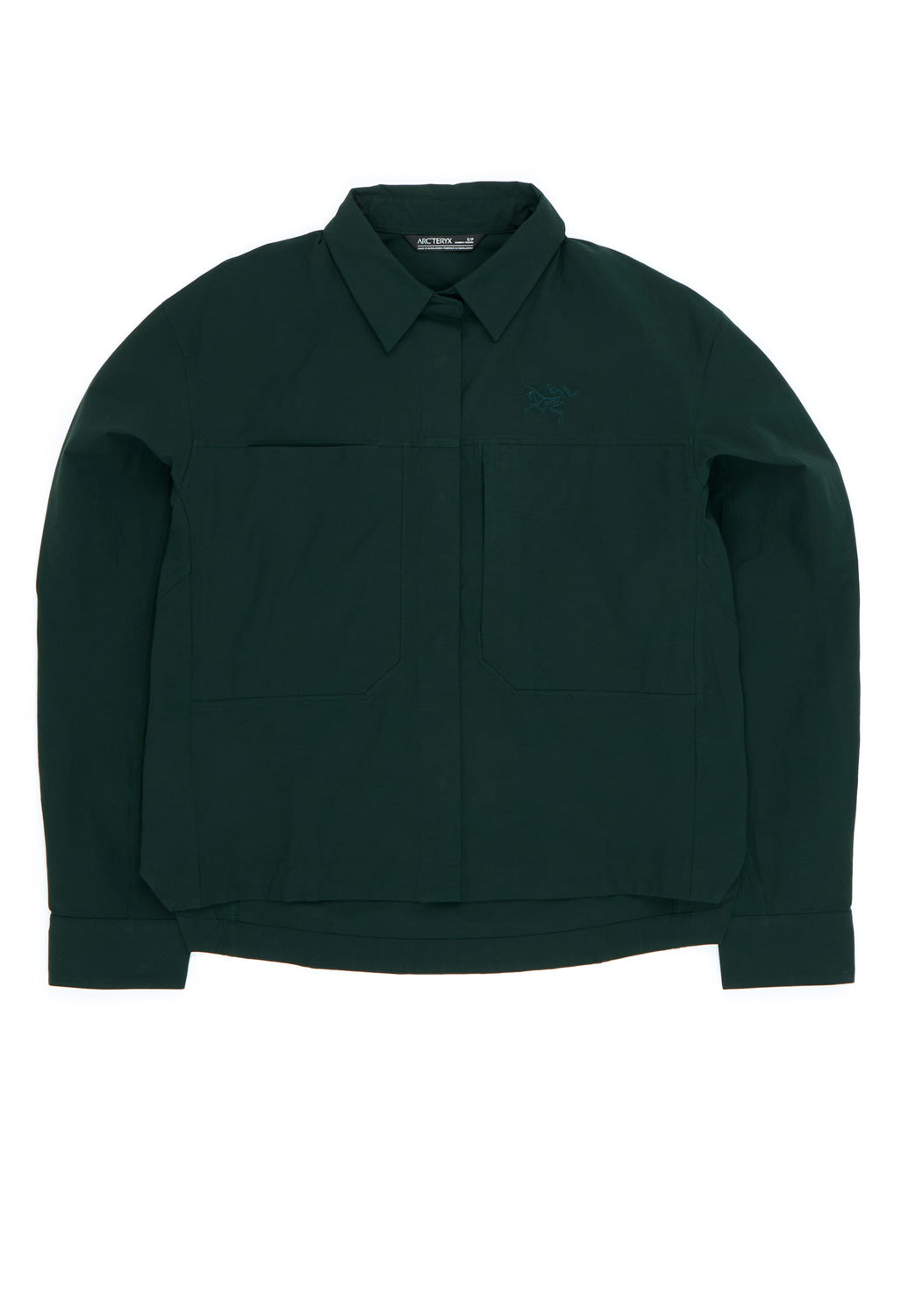 Arc'teryx Women's Clarkia SL Cotton Overshirt - Dark Jade