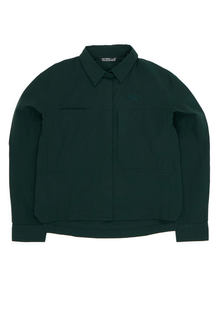 Arc'teryx Women's Clarkia SL Cotton Overshirt - Dark Jade