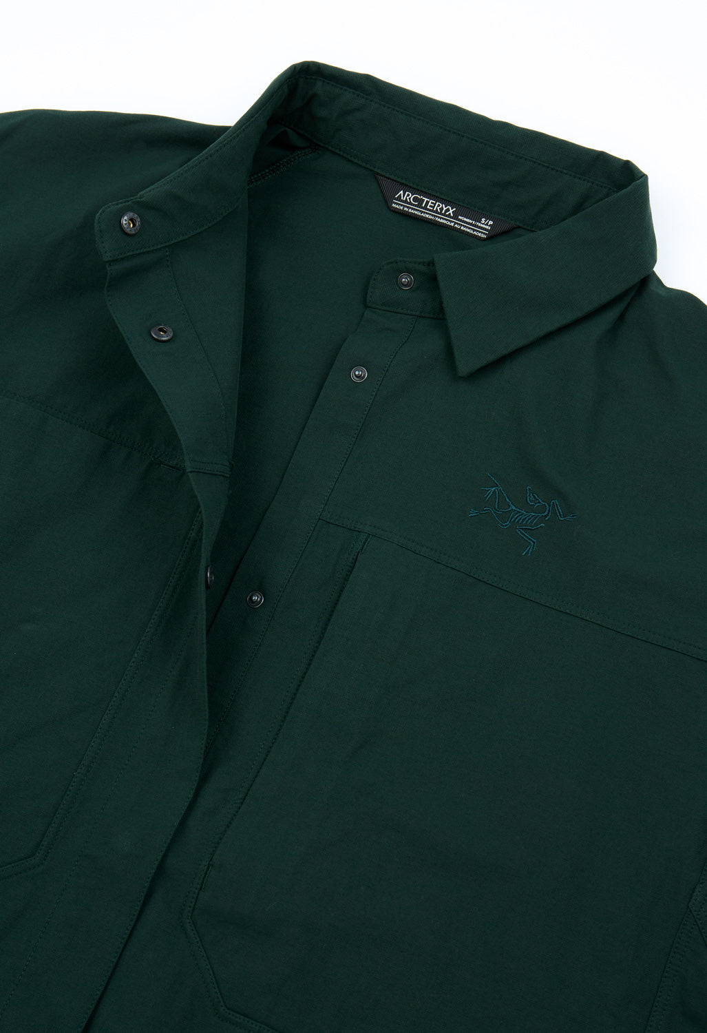 Arc'teryx Women's Clarkia SL Cotton Overshirt - Dark Jade