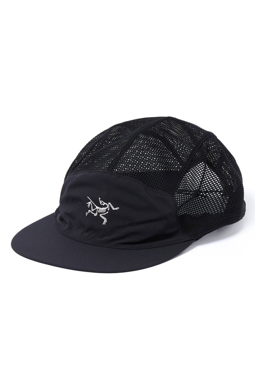 帽子 ARC'TERYX BIRD TRUCKER CAP BLACK Bird Curved Brim Trucker Hat - Gearhead Outfitters