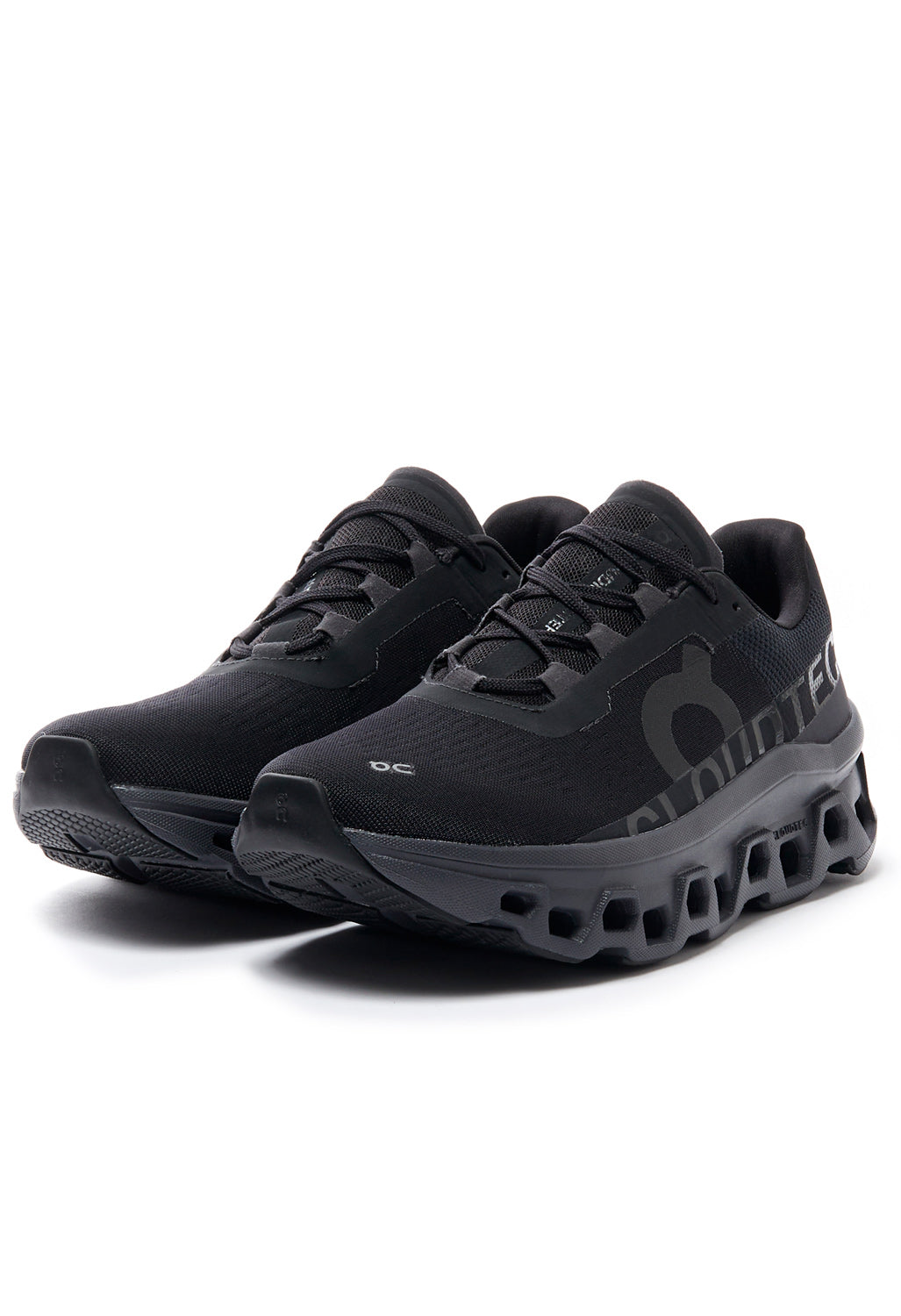 On Cloudmonster Women's Trainers - Black/Magnet