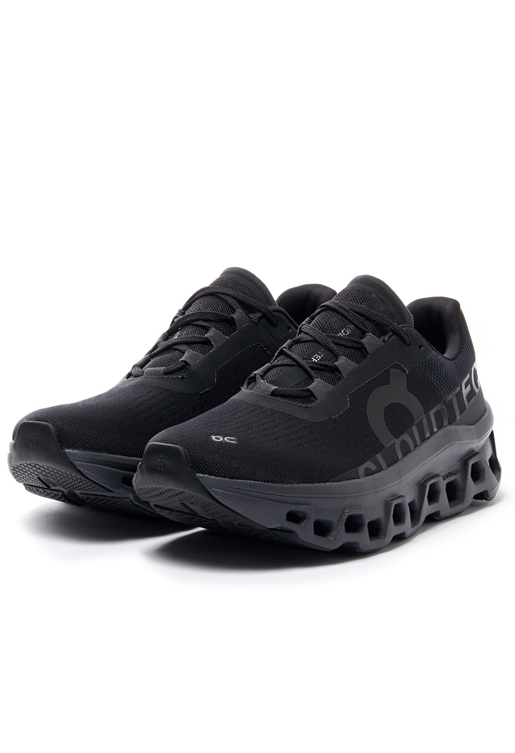 On Cloudmonster Women's Trainers - Black / Magnet