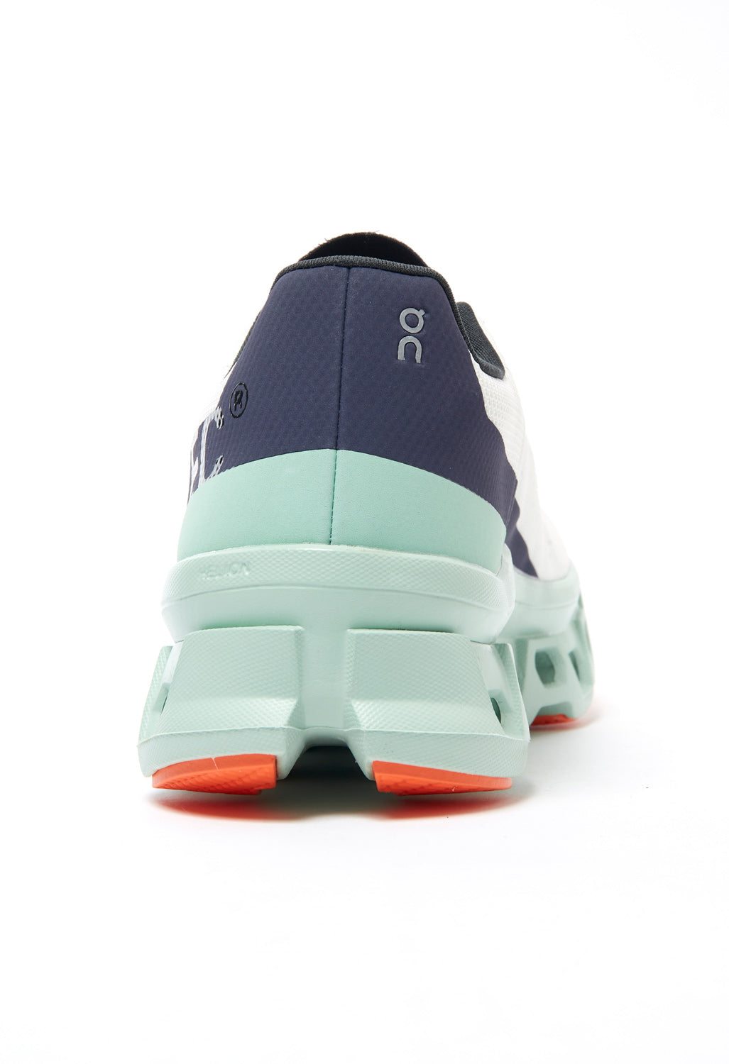 On Cloudmonster Women's Trainers - Undyed White/Creek