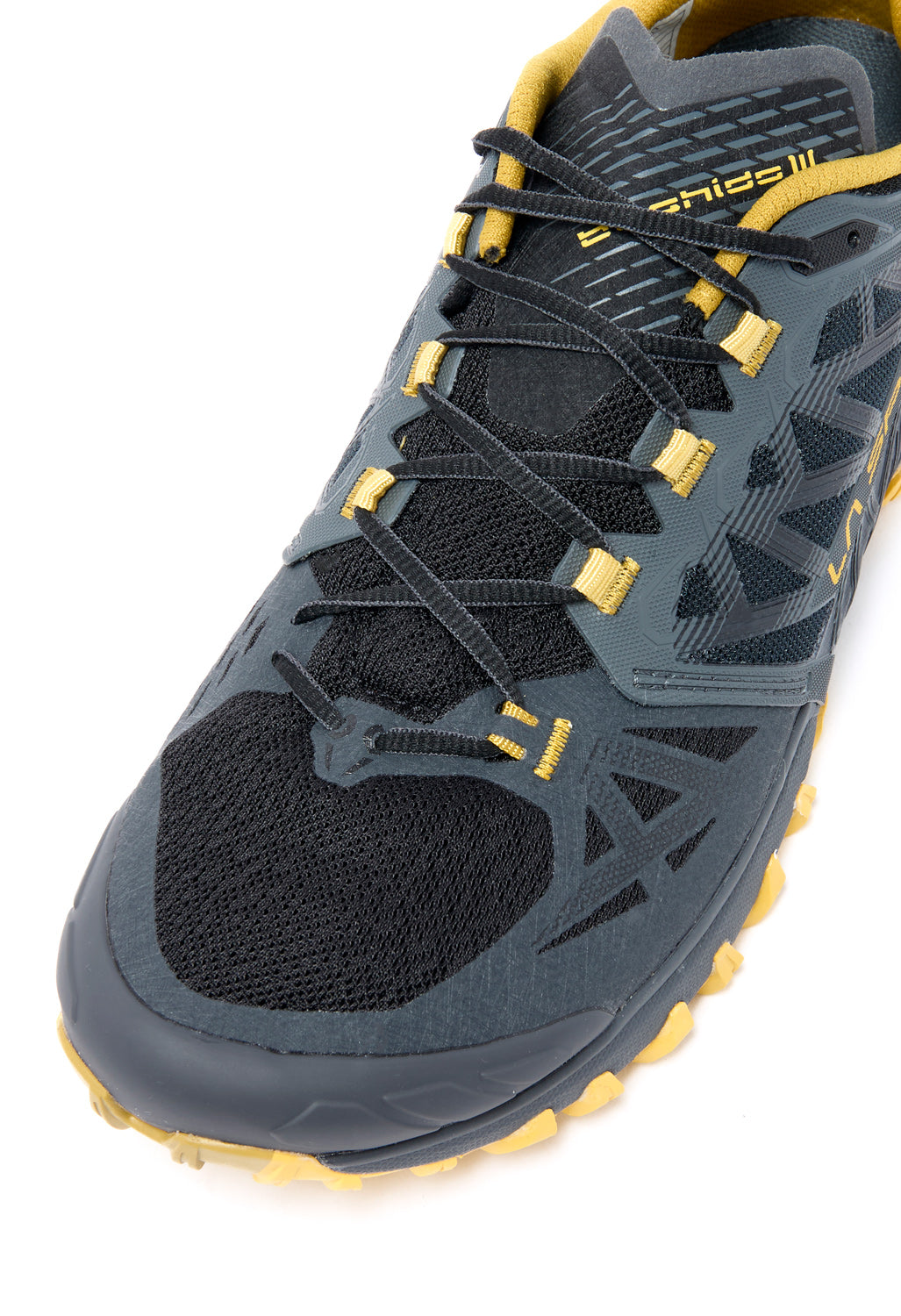 La Sportiva Men's Bushido III Shoes - Carbon / Bamboo