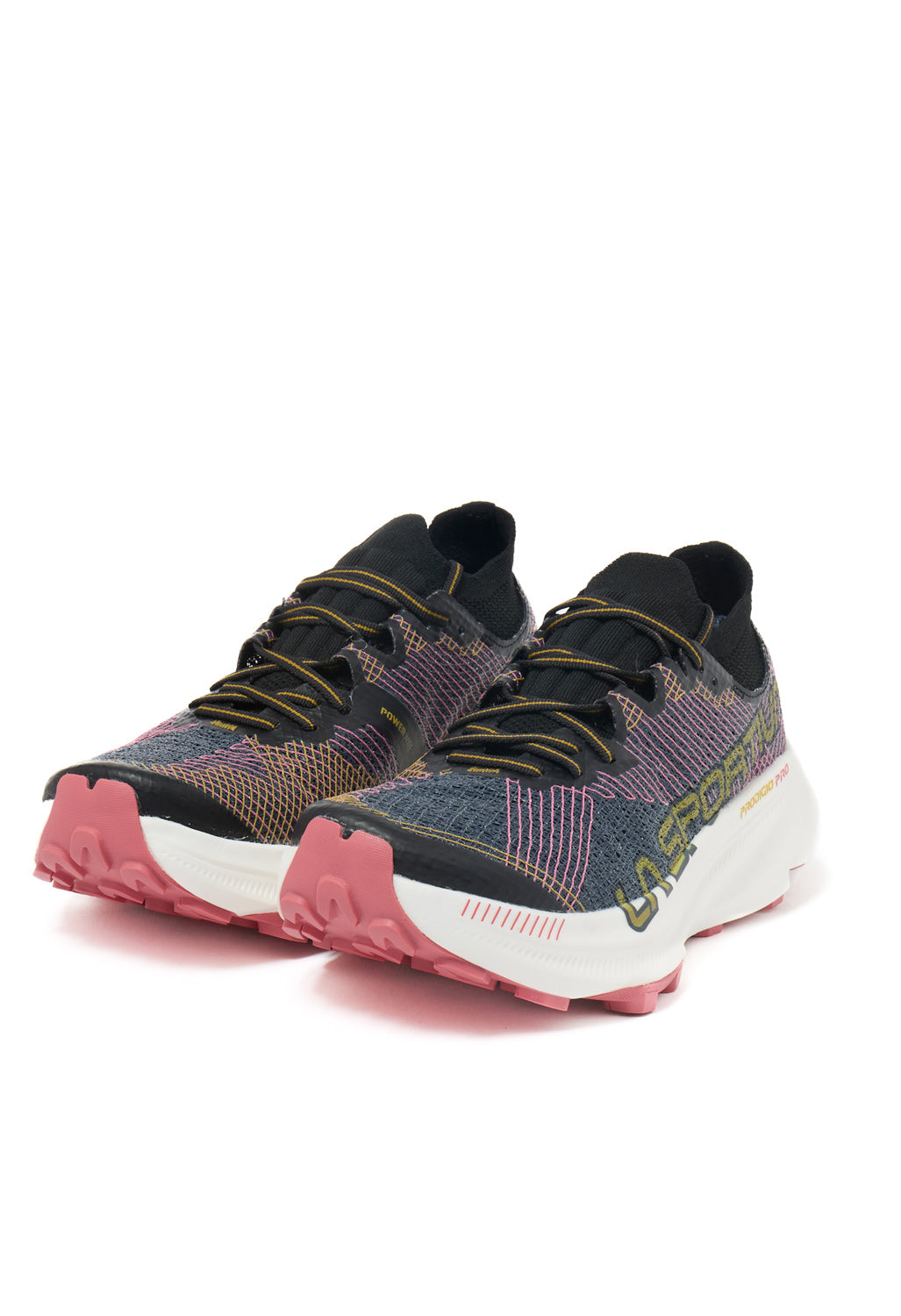 La Sportiva Prodigio Pro Trail Running Shoes - Night Sky / Rosebay