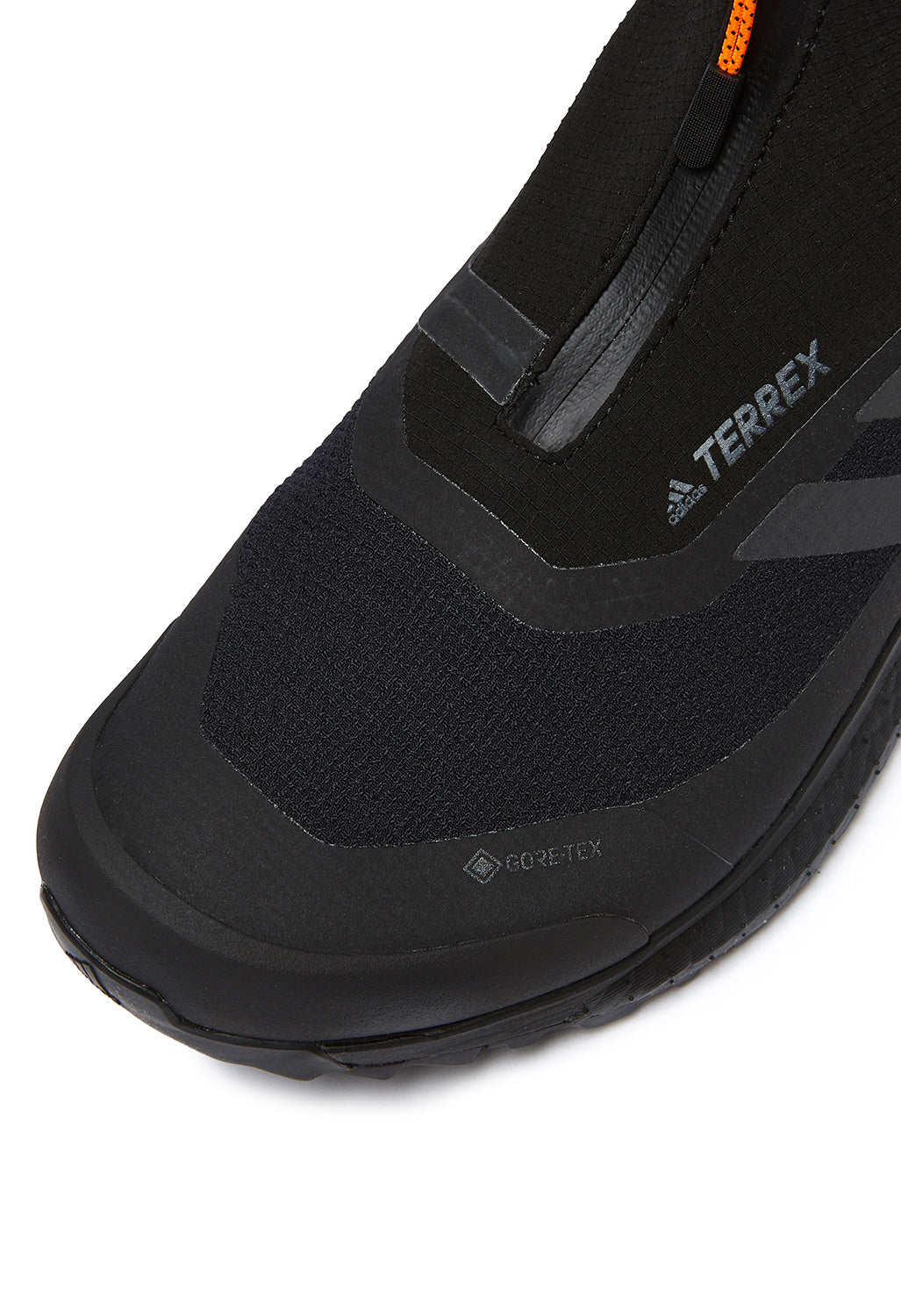 adidas Terrex Free Hiker COLD.RDY Men's Boots - Core Black/Core Black/Orange