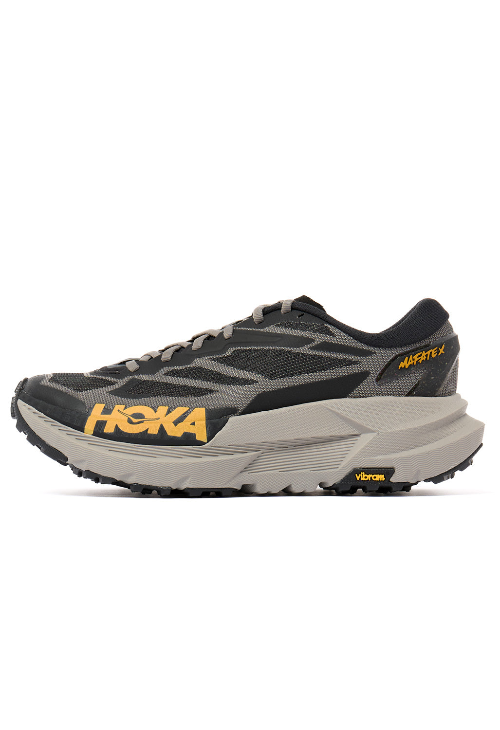 Hoka Men's Mafate X Trainers - Black / Cement