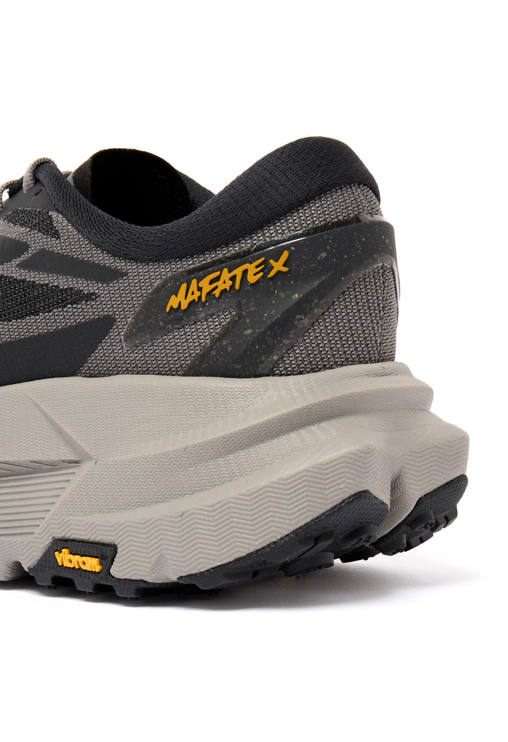 Hoka Men's Mafate X Trainers - Black / Cement