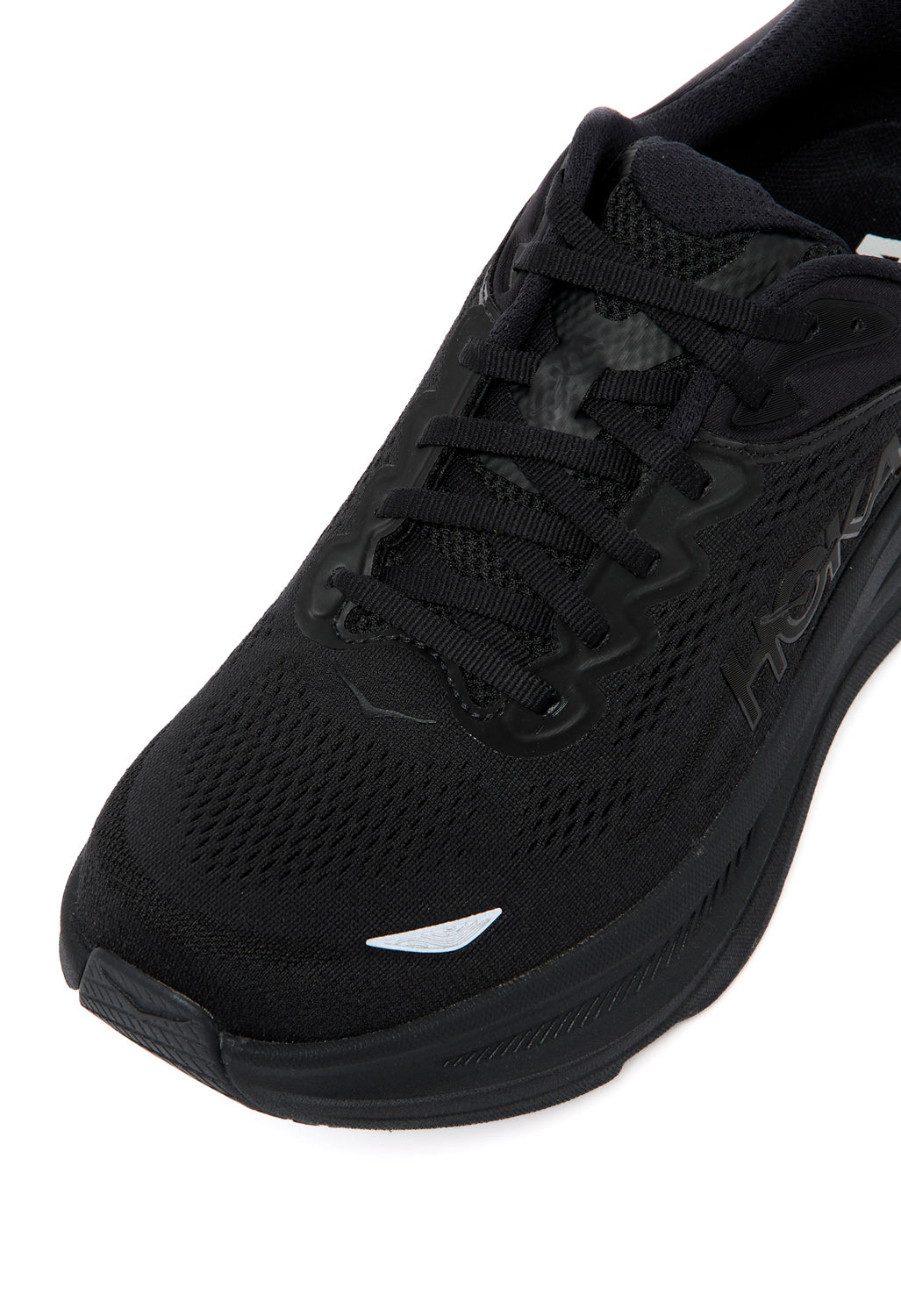 Hoka Men's Bondi 9 Trainers - Black / Black
