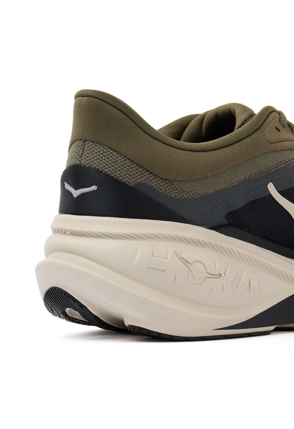 Hoka Men's Clifton Pro Trainers - Antique Olive / River Rock Grey