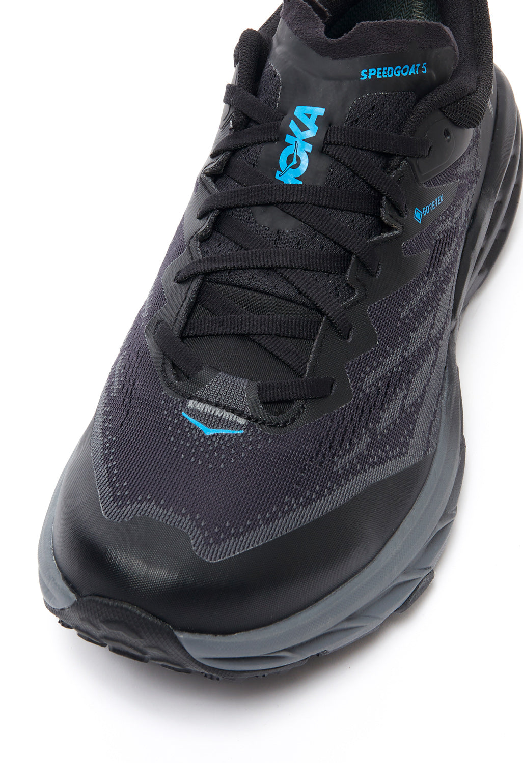 Hoka Speedgoat 5 GORE-TEX Men's Trail Shoes - Black / Black