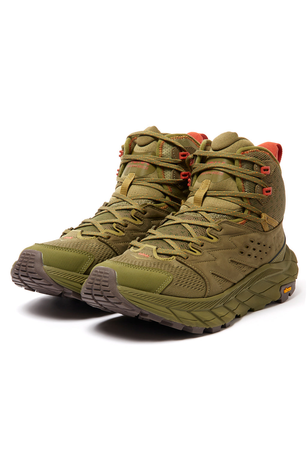 Hoka Anacapa Breeze Mid Men's Boots - Avocado/Burnt Ochre