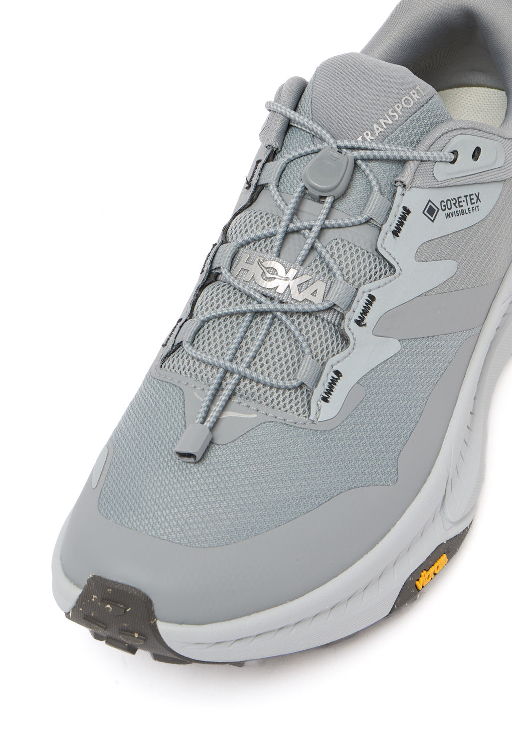 Hoka Men's Transport GORE-TEX Trainers - Galactic Grey / Stardust