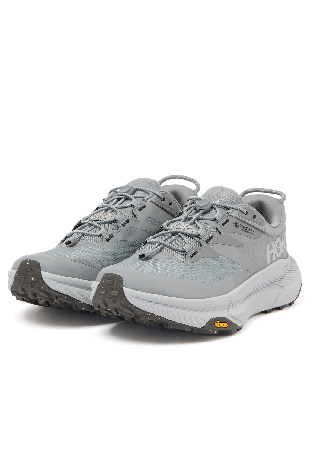 Hoka Men's Transport GORE-TEX Trainers - Galactic Grey / Stardust