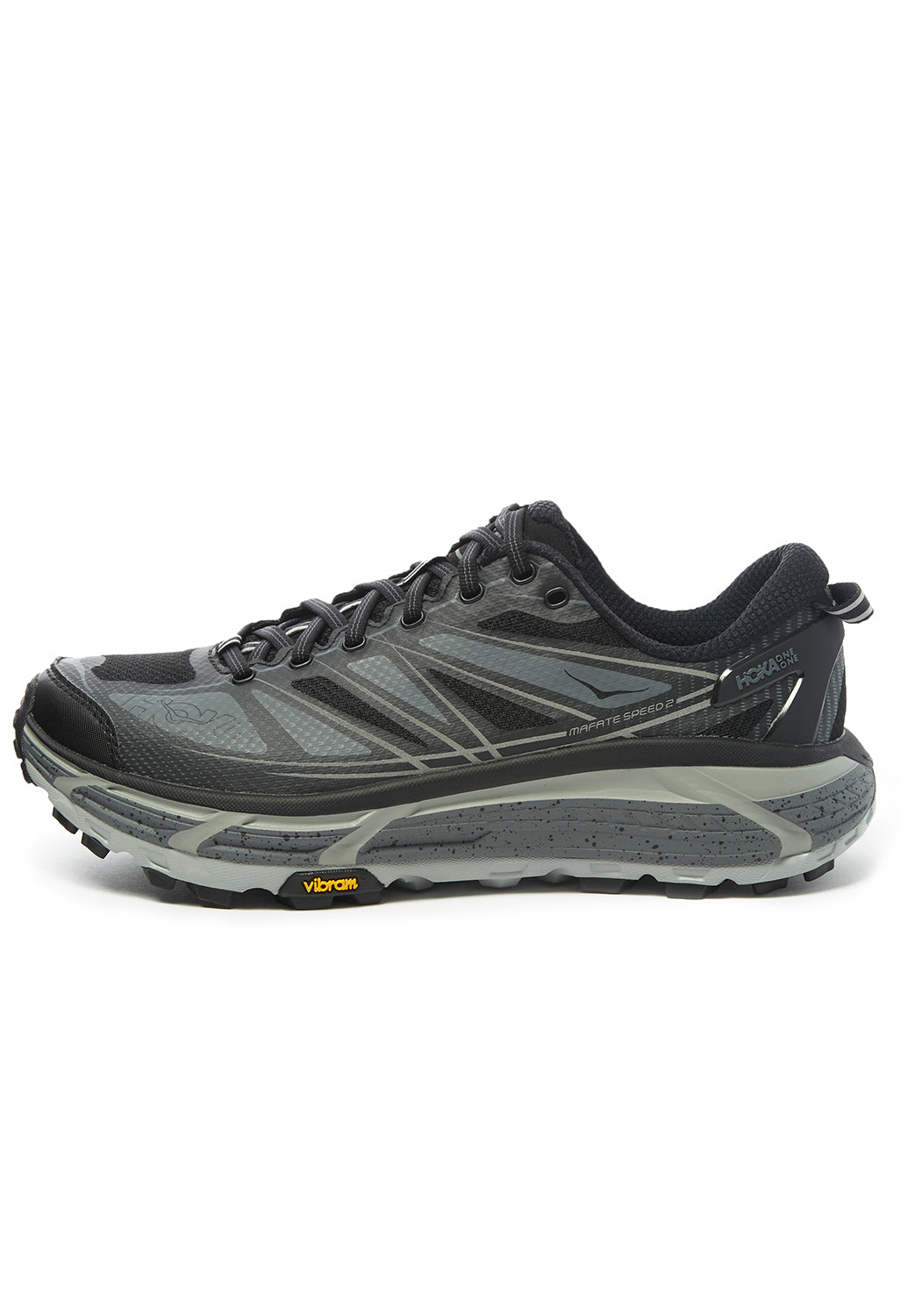 Hoka Mafate Speed Trainers Black Castlerock - Main Image