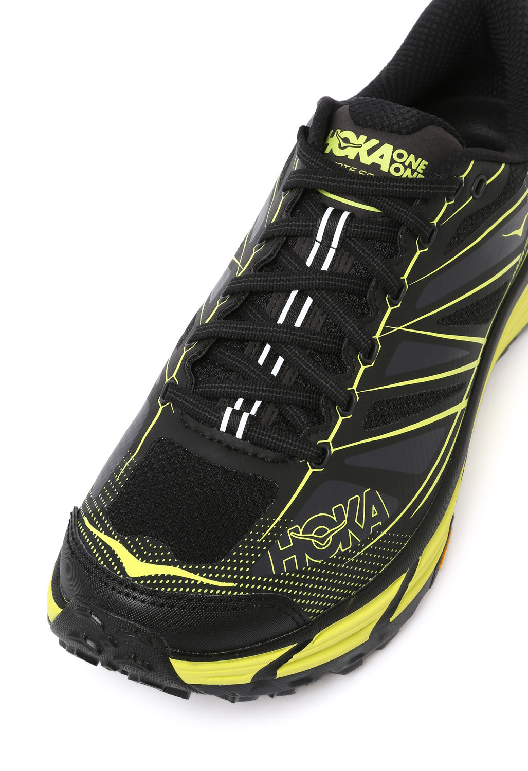 Hoka Mafate Speed 2 Trainers - Black / Hoka Citrus