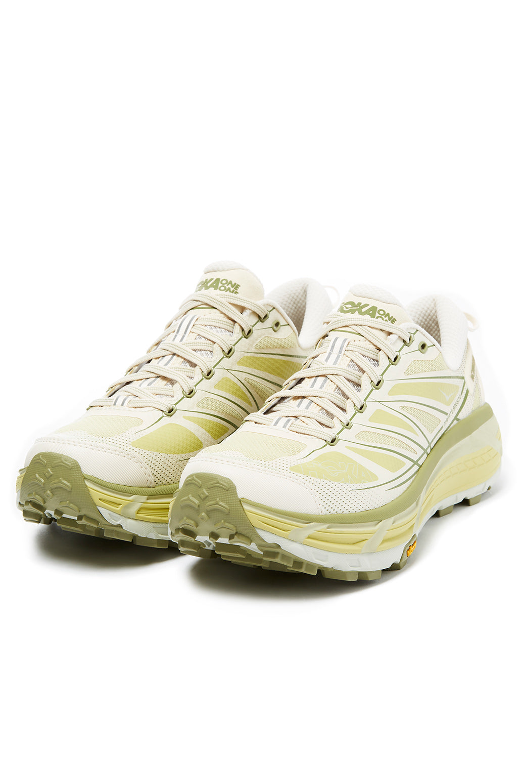Hoka Mafate Speed 2 Trainers - Eggnog / Celery Root