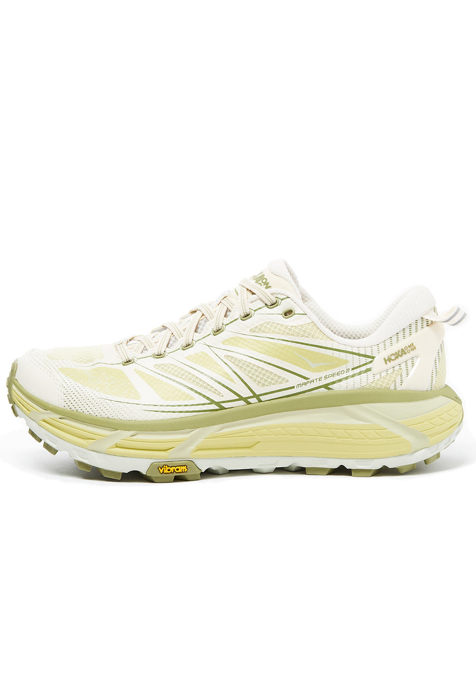 Hoka Mafate Speed 2 Trainers - Eggnog / Celery Root