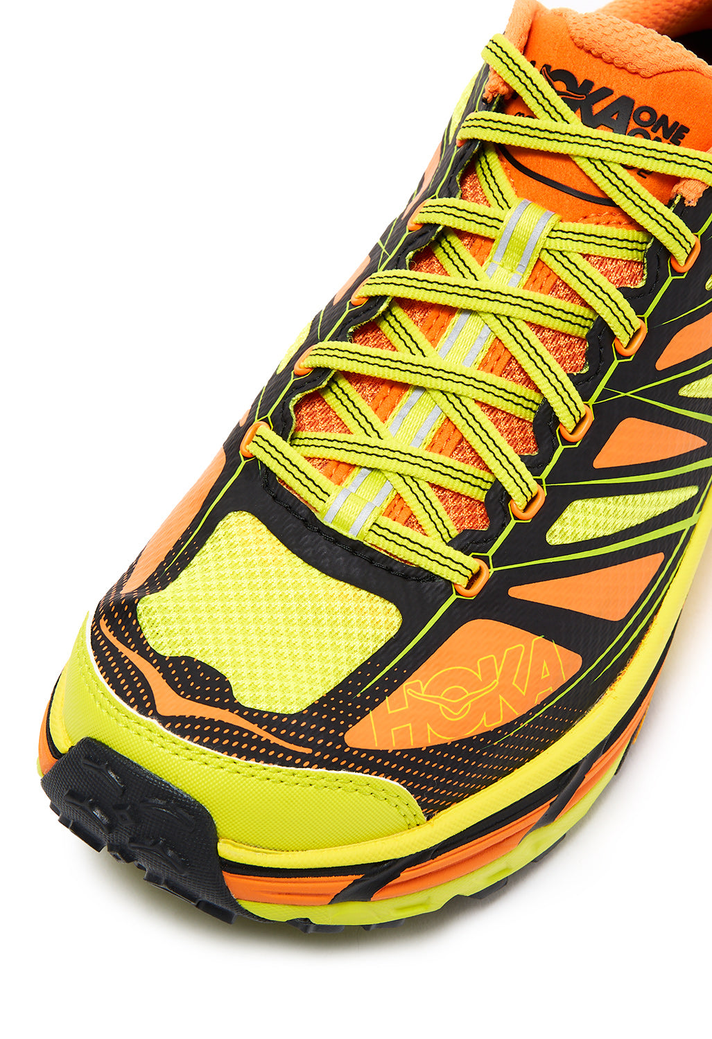 Hoka Mafate Speed 2 Trainers - Electric Tangerine / Hoka Citrus