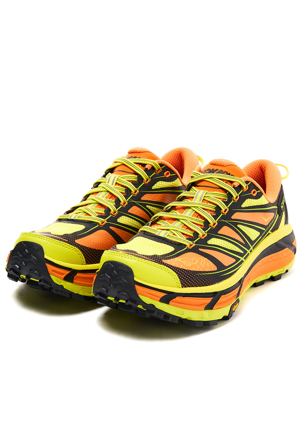 Hoka Mafate Speed 2 Trainers - Electric Tangerine / Hoka Citrus
