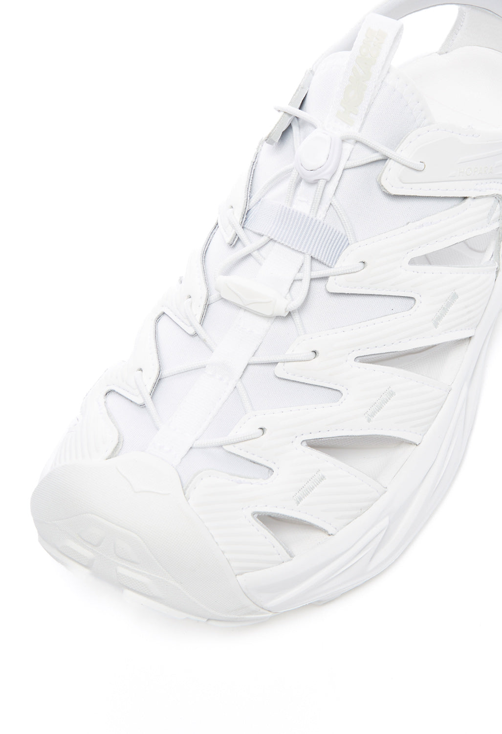 Hoka Hopara Sandals - White/White