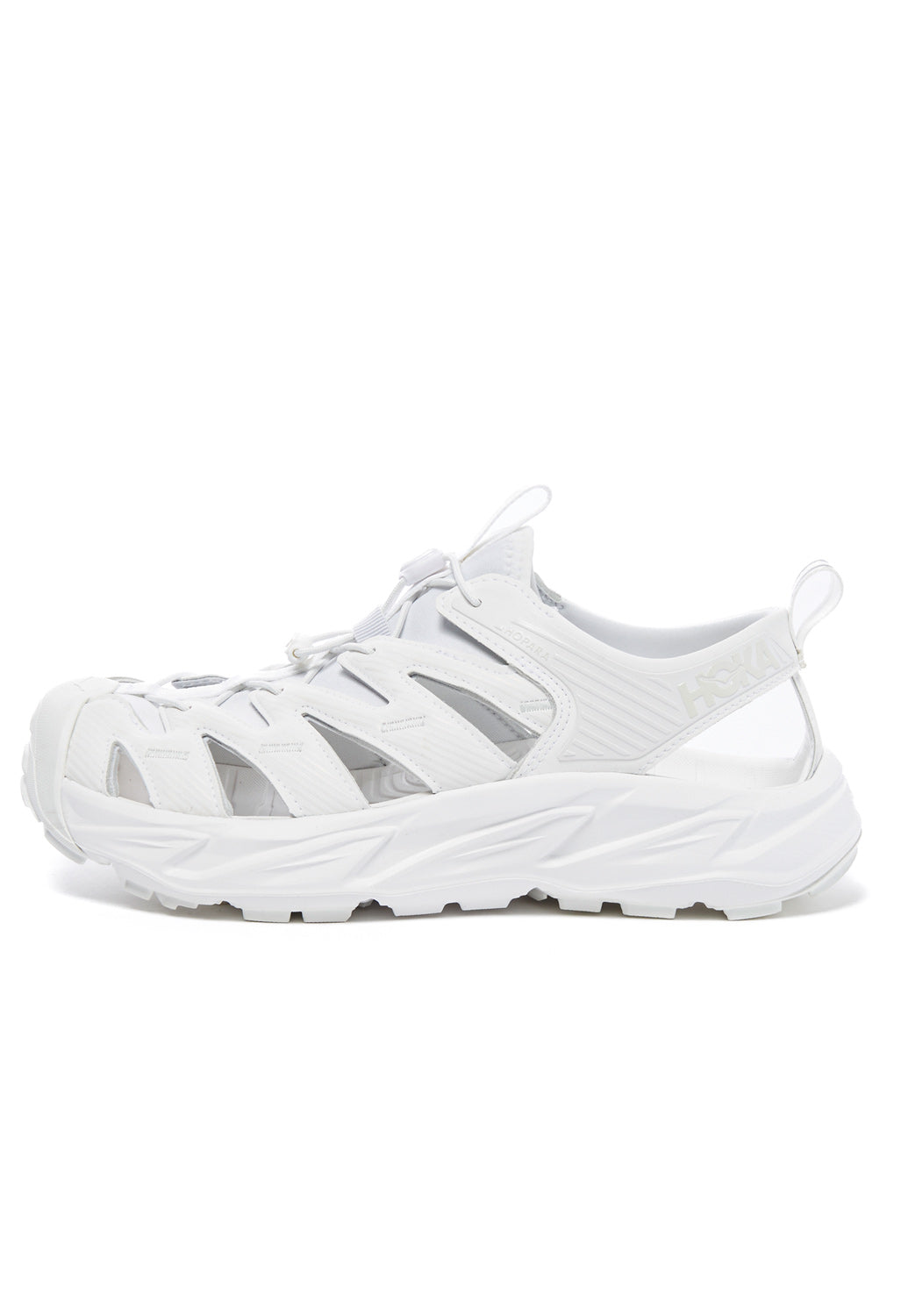 Hoka Hopara Sandals - White/White