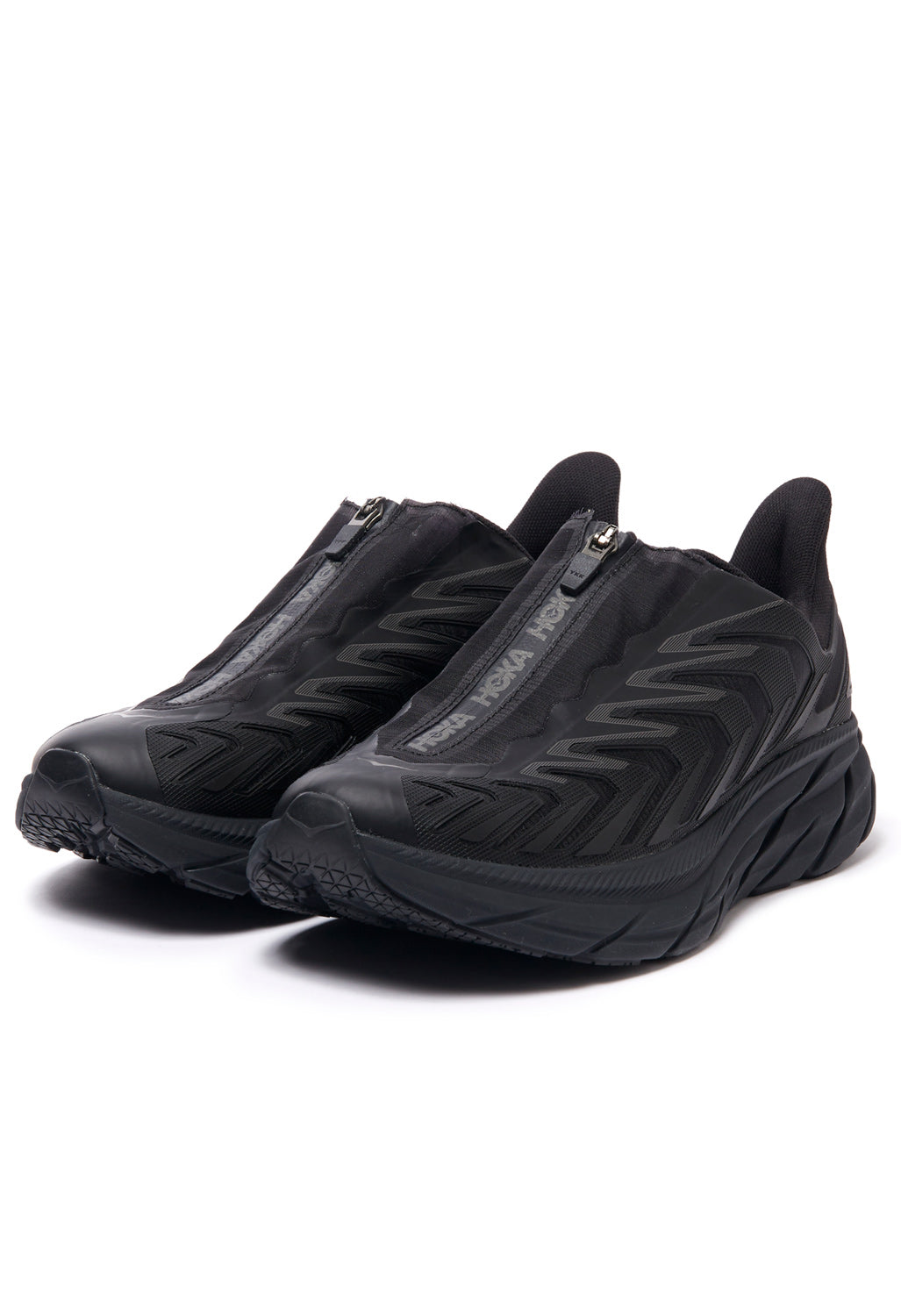 Hoka Project Clifton Trainers - Black/Black