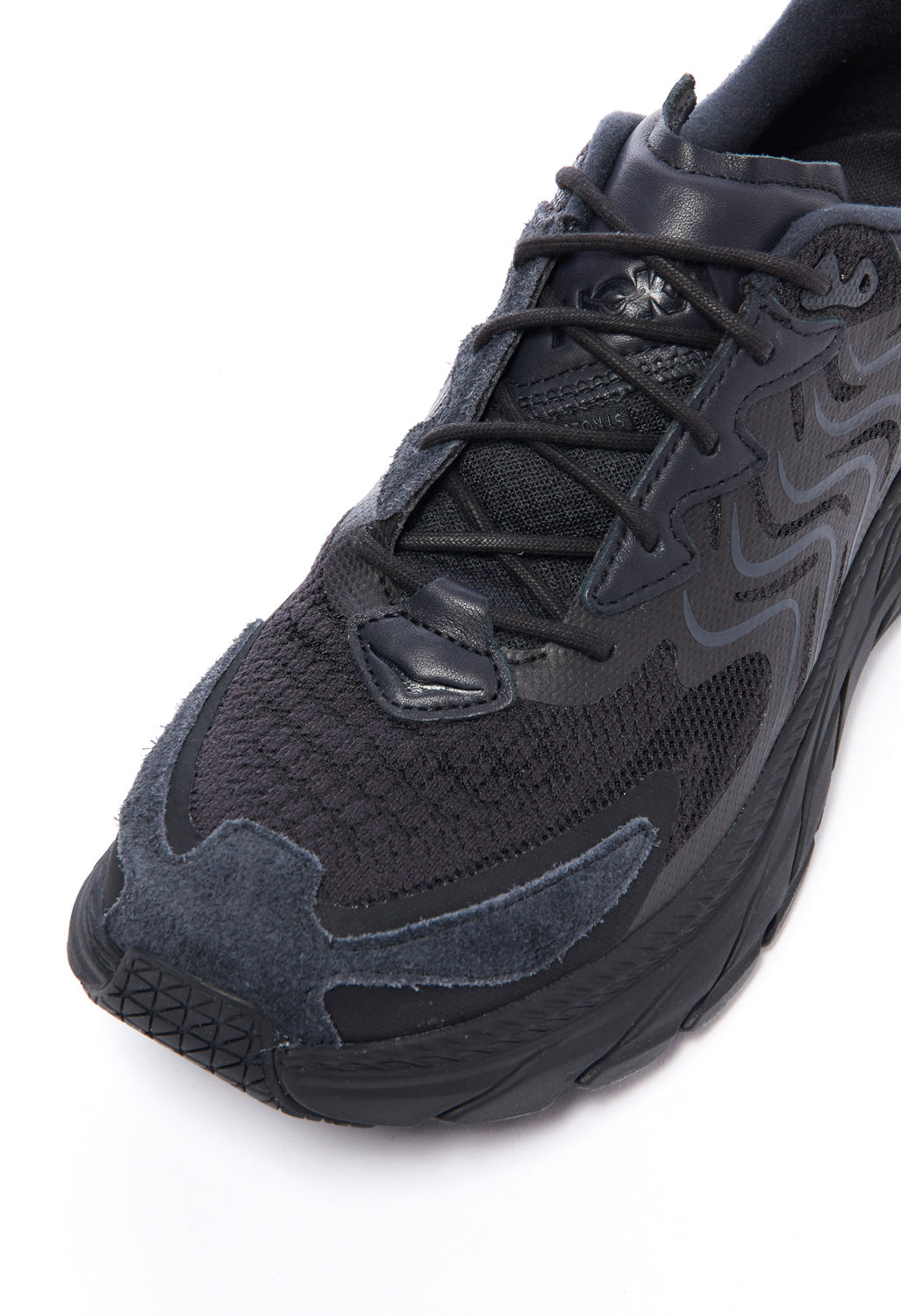 Hoka Unisex Clifton LS Trainers Black Asphalt