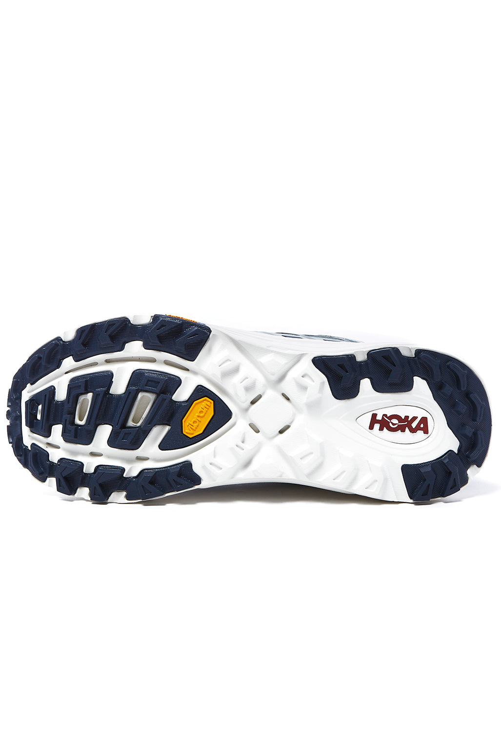 Hoka Mafate Three2 Trainers - Limestone / Outer Space