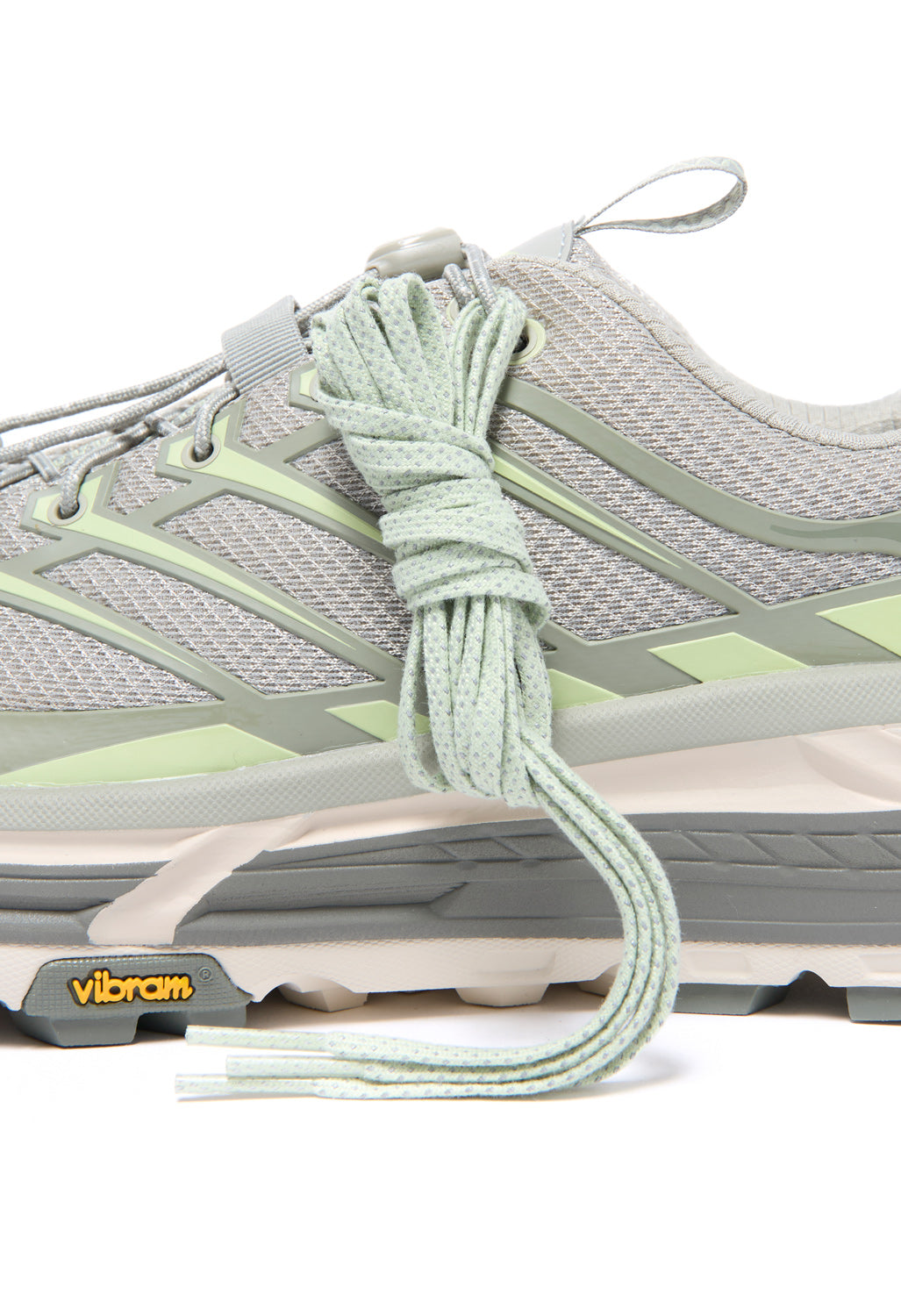 Hoka Mafate Three2 Trainers - Barley / Seed Green