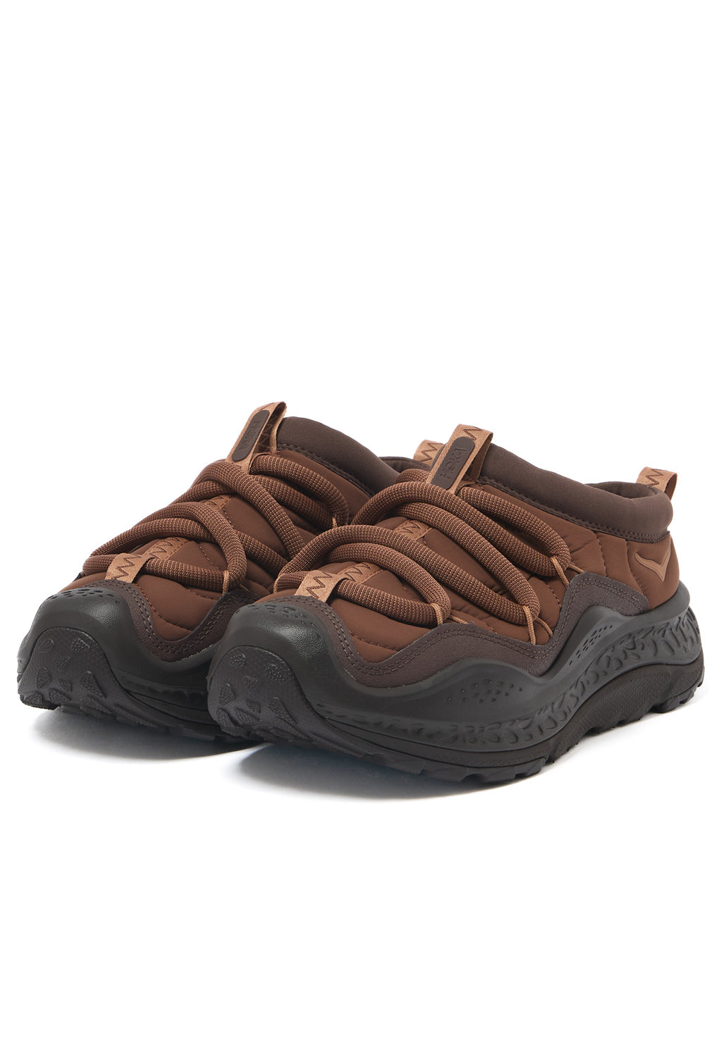 Hoka Ora Primo Slides - Mineral Brown / Cast Iron