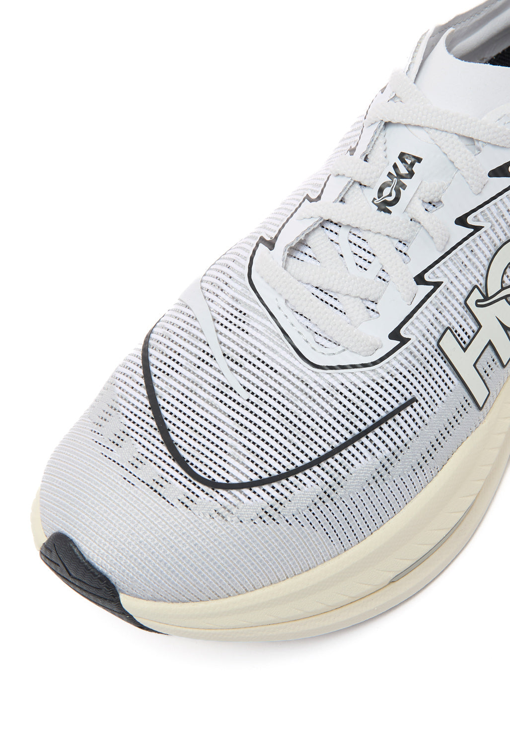 Hoka Mach X 2 Trainer Trainers - White / Cosmic Grey