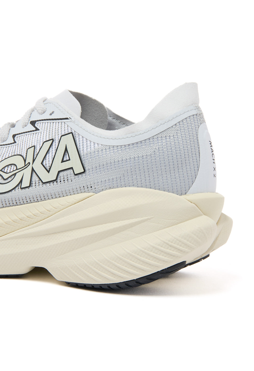 Hoka Mach X 2 Trainer Trainers - White / Cosmic Grey