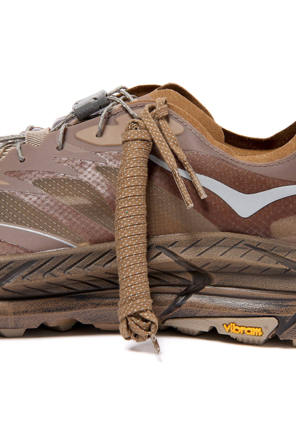 Hoka x Satisfy Mafate Speed 4 Lite Trainers - Rubber