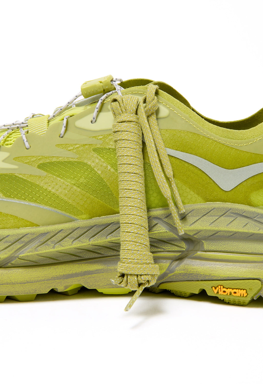 Hoka x Satisfy Mafate Speed 4 Lite Trainers - Sulfur