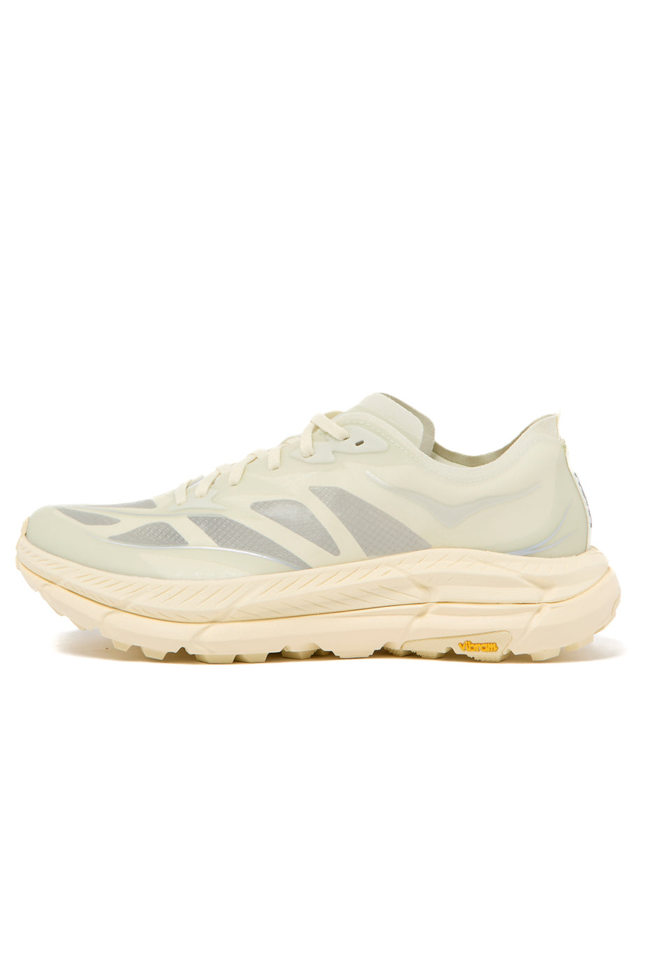 Hoka Mafate Speed 4 Lite Trainers - Truffle Salt / Vintage Yellow