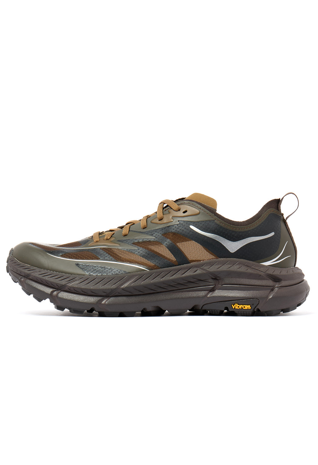 Hoka Mafate Speed 4 Lite Trainers - Tree Bark / Cast Iron