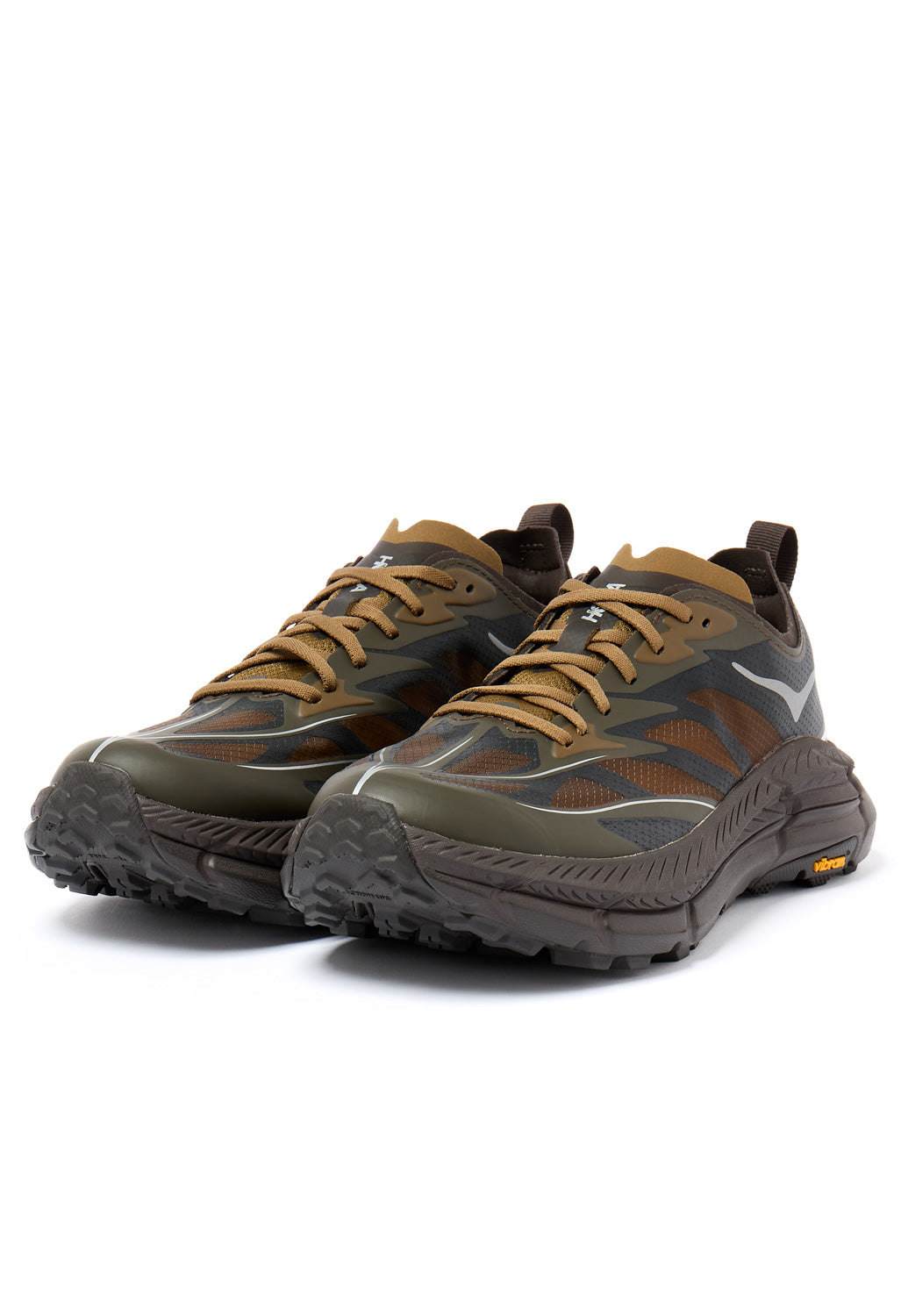 Hoka Mafate Speed 4 Lite Trainers - Tree Bark / Cast Iron