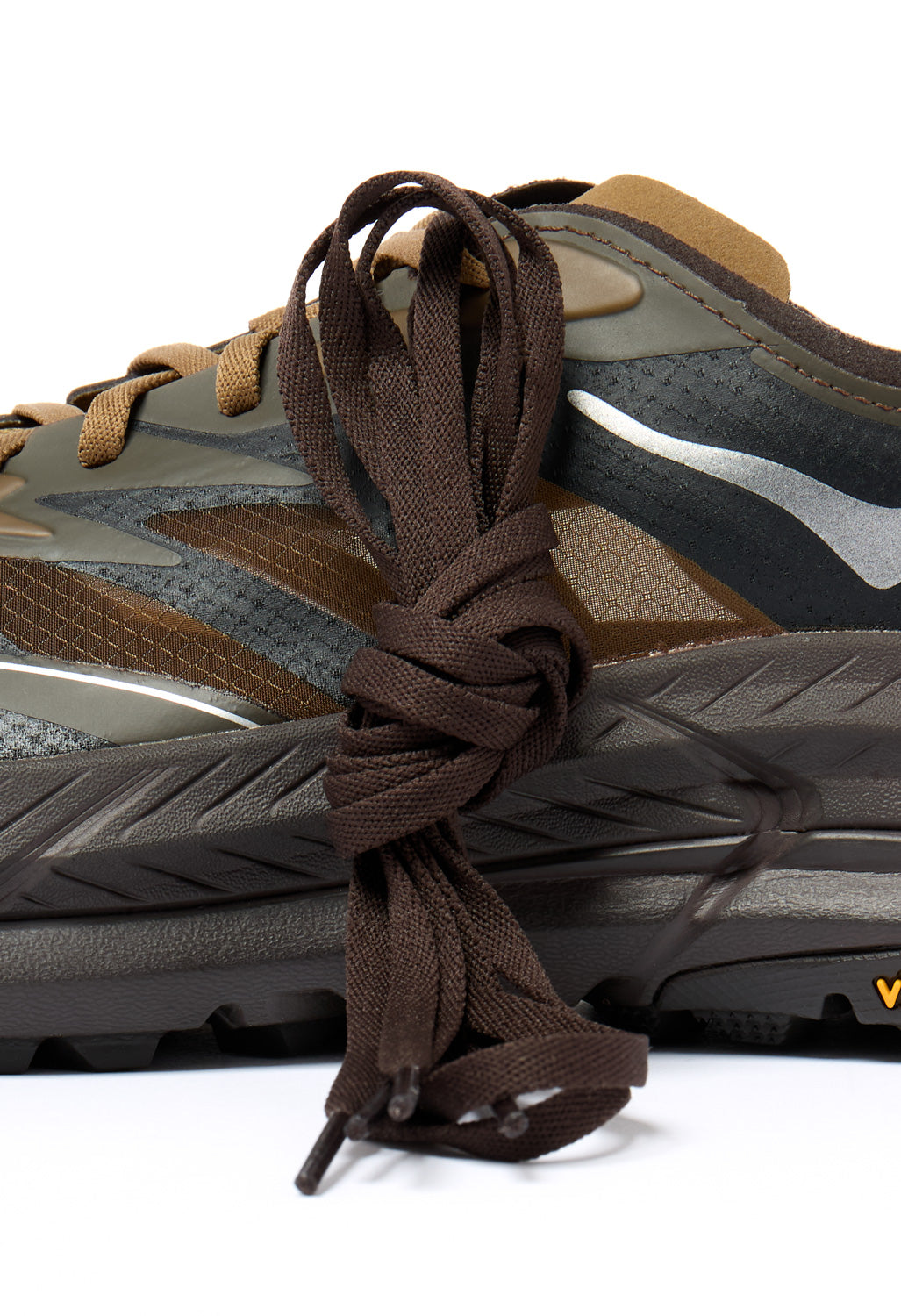 Hoka Mafate Speed 4 Lite Trainers - Tree Bark / Cast Iron