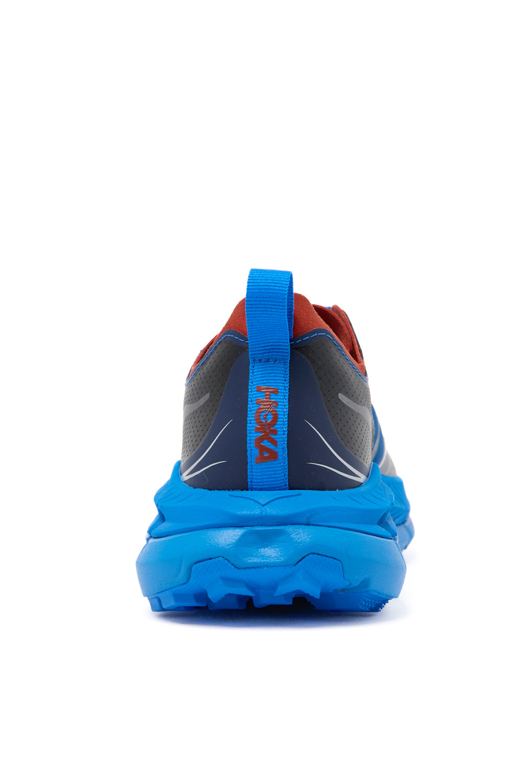 Hoka Mafate Speed 4 Lite Trainers - Electric Cobalt / Dry Chili