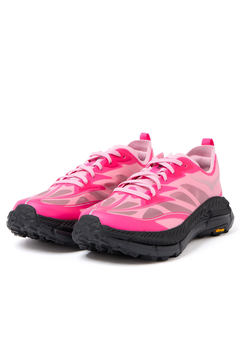Hoka Mafate Speed 4 Lite Trainers - Neon Dragonfruit / Black