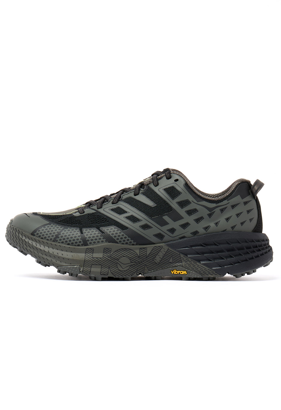 Hoka Speedgoat 2 Trainers - Black / Asphalt Grey