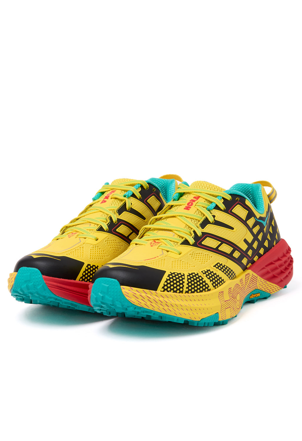 Hoka Speedgoat 2 Trainers - Sour Lemon / Black