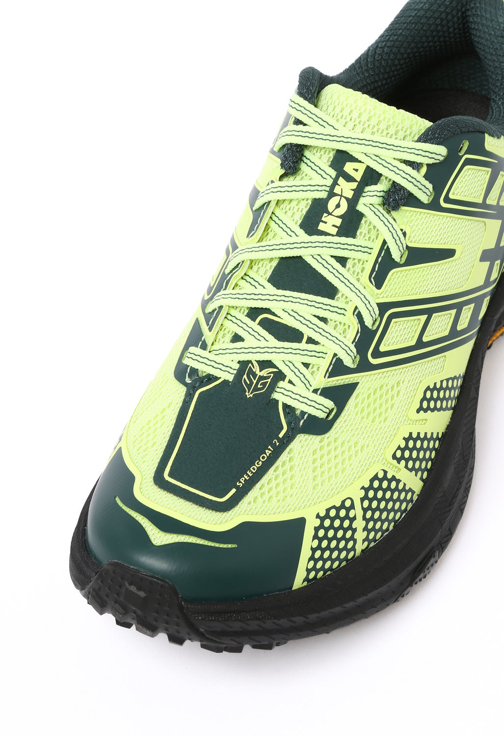 Hoka Speedgoat 2 Trainers - Neon Yuzu / Black