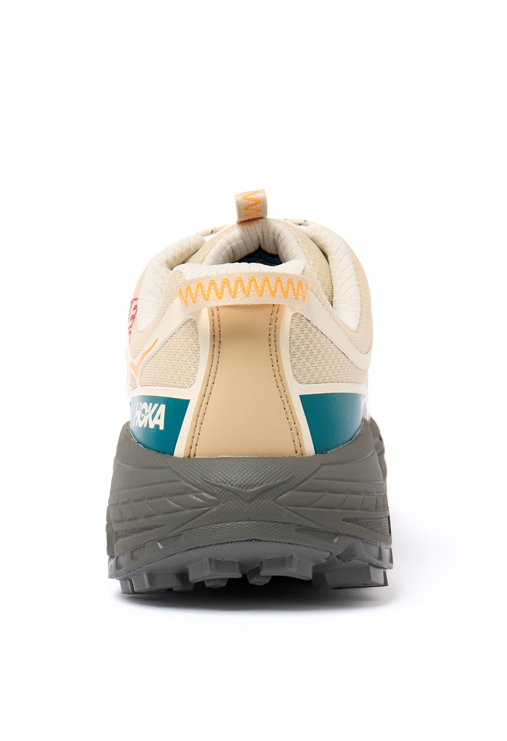 Hoka Mafate Three2 Wordmark Trainers - Cream / Khaki