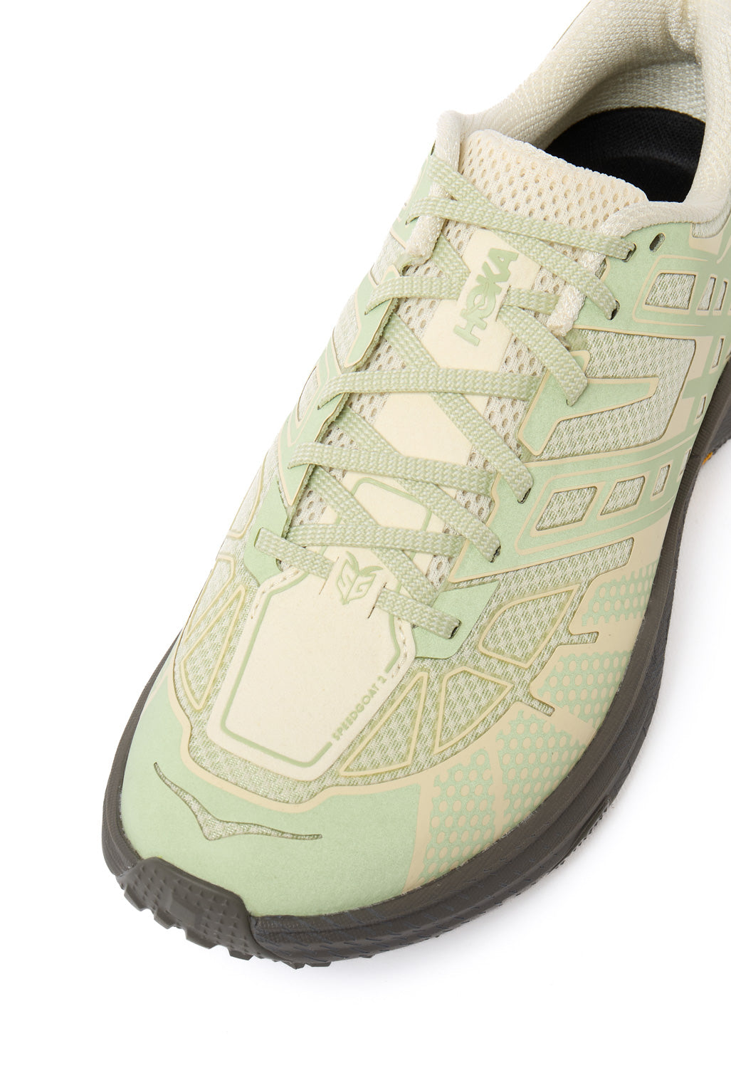 Hoka Speedgoat 2 Trainers TS - Morning Dew / Cliff Grey