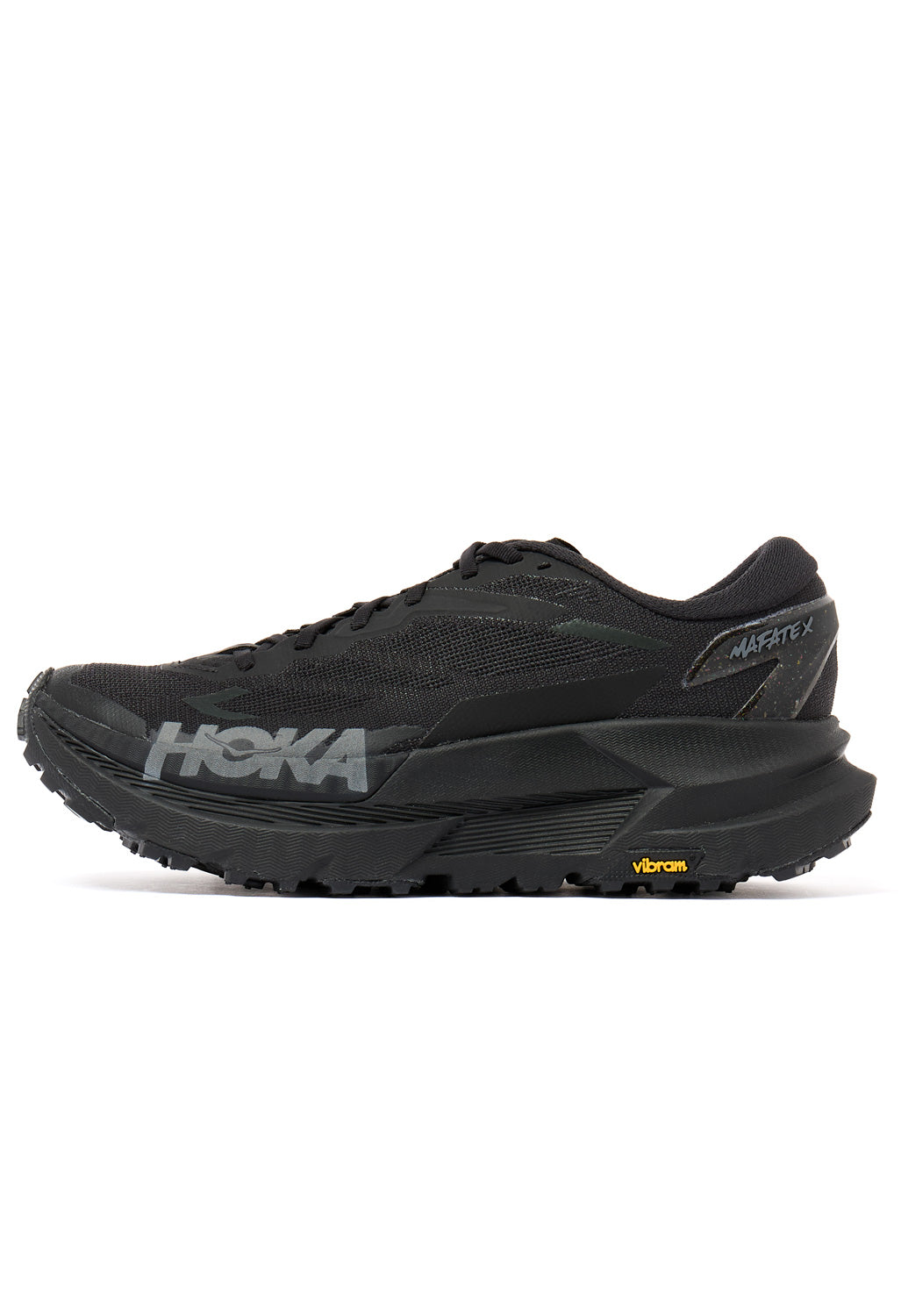 Hoka Mafate X Trainers - Black / Satellite Grey