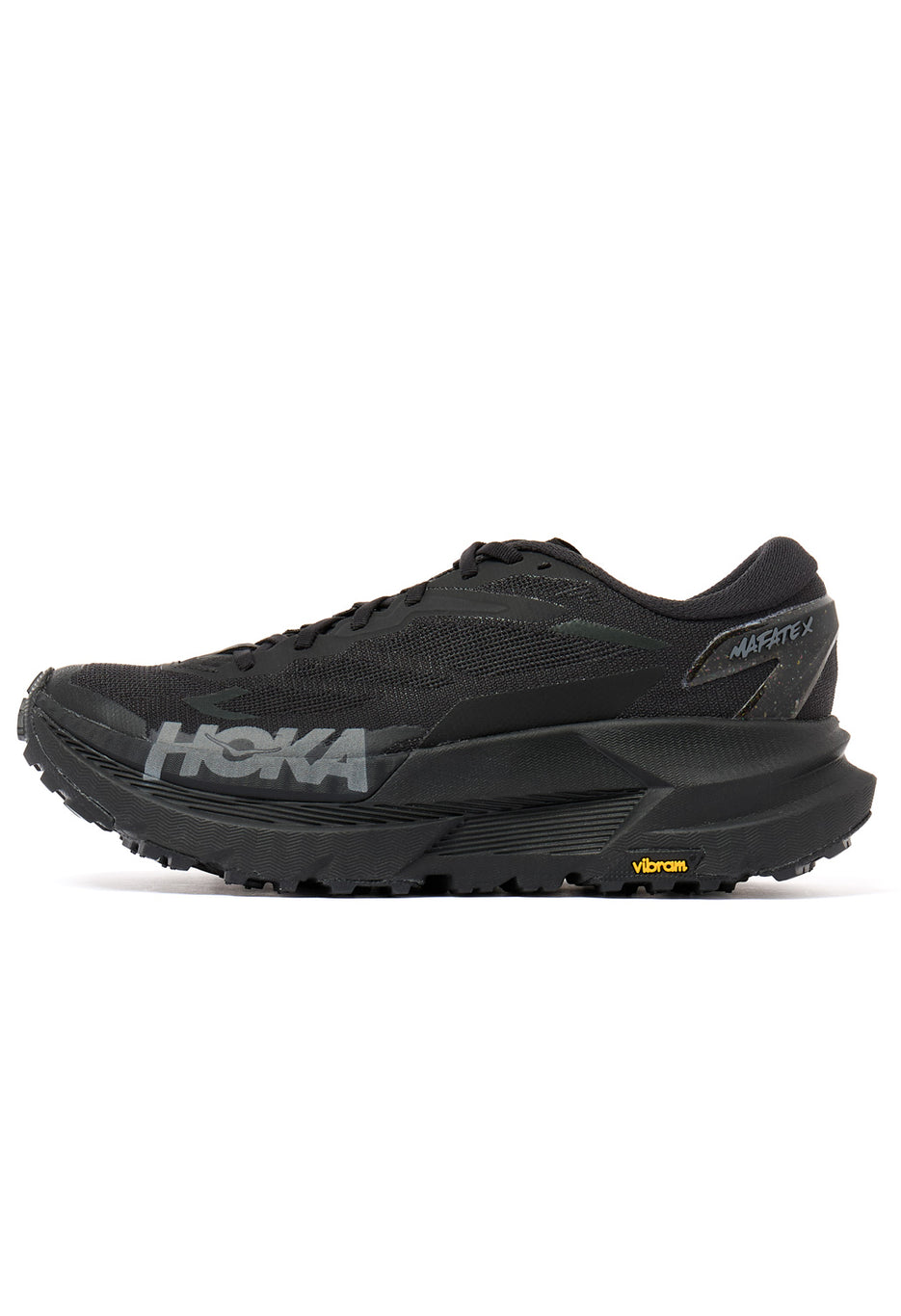 Hoka Mafate X Trainers - Black / Satellite Grey